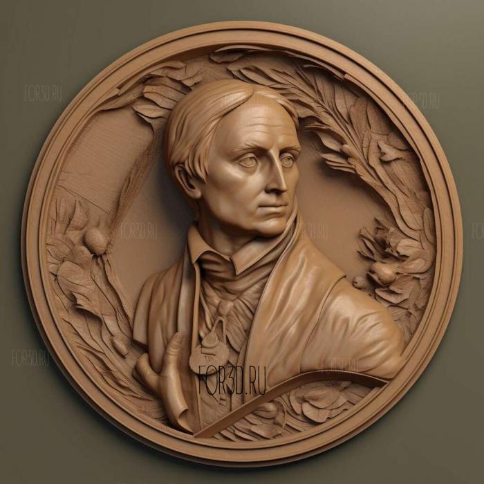 Thomas Eliot 1 stl model for CNC